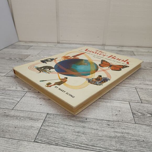 The Answer Book 300 Questions Children Ask Most Often - Mary Elting HC Book 1963 - Picture 11 of 15